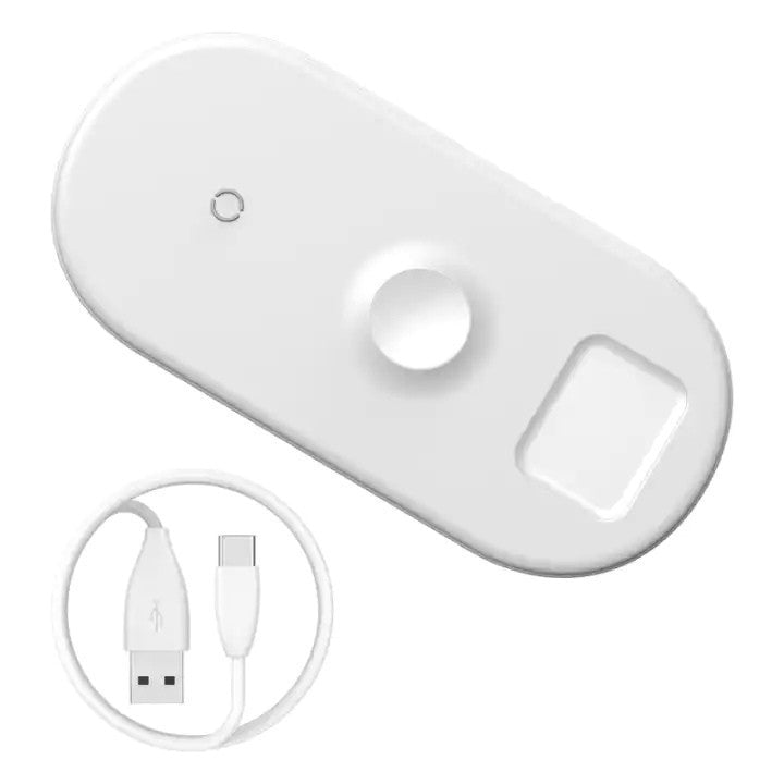Smart three-in-one wireless charger