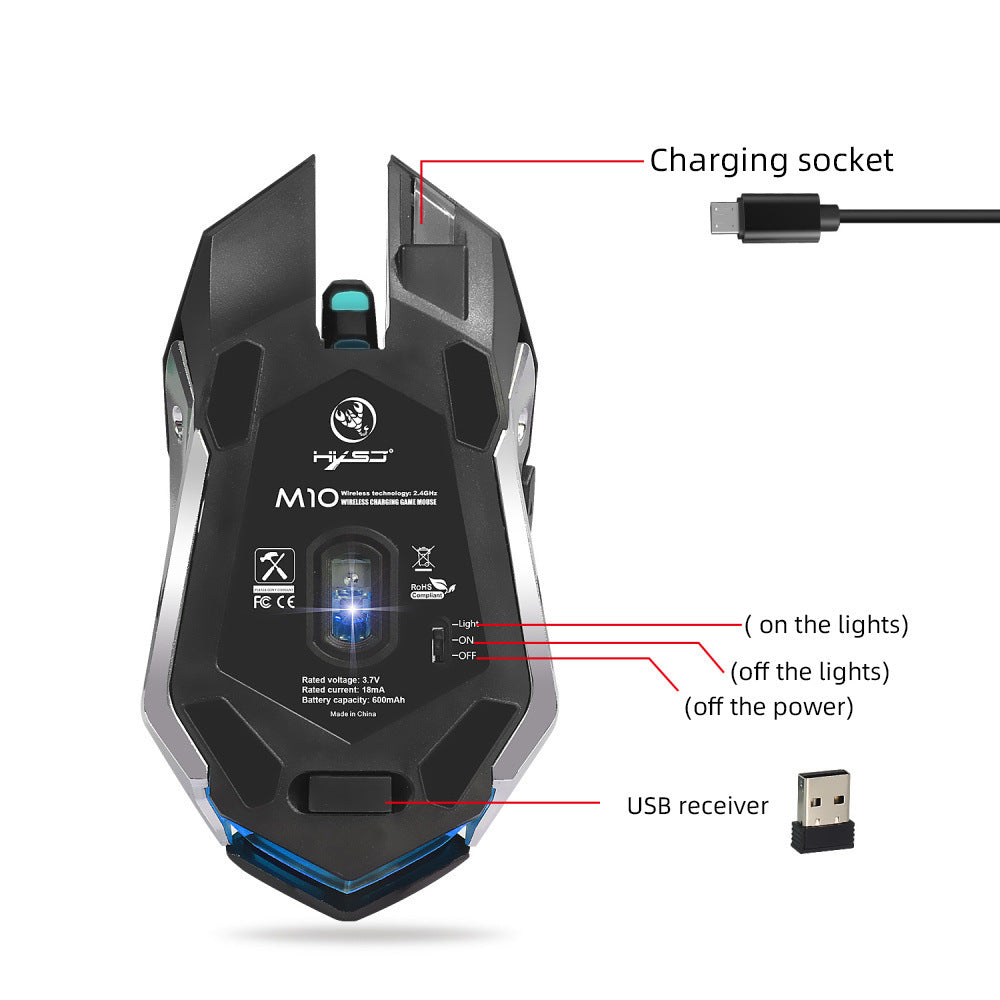 HXSJ new wireless mouse