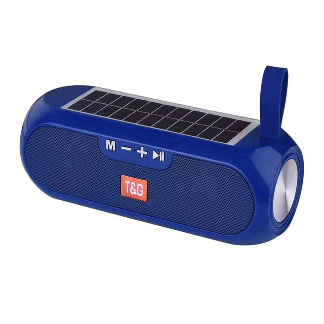 Solar charging bluetooth speaker