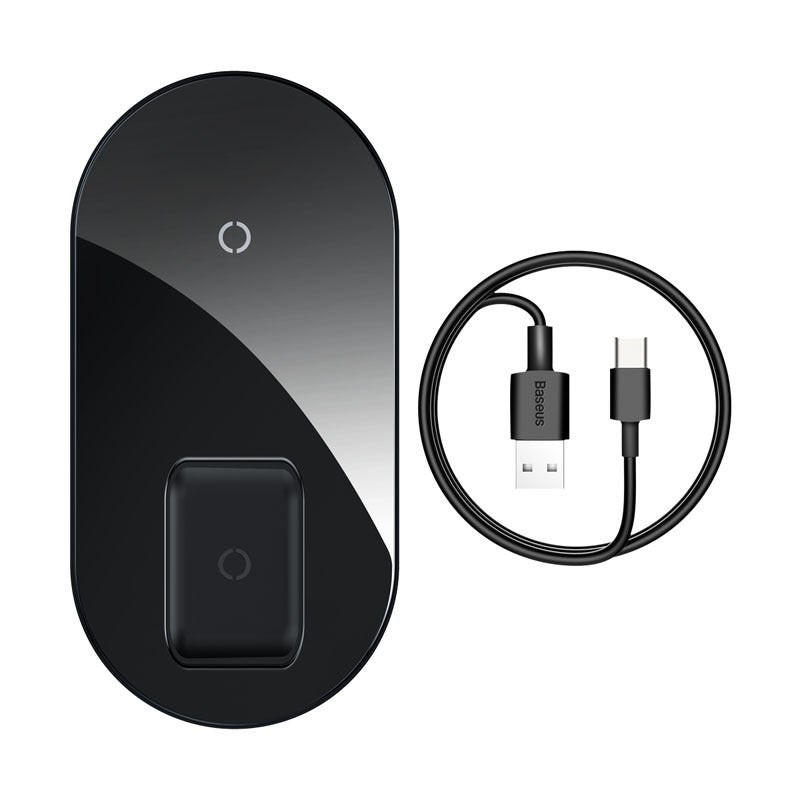 Two-in-one wireless charger