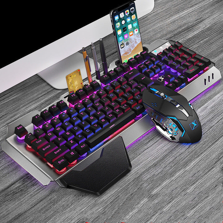 Rechargeable Wireless Keyboard Set