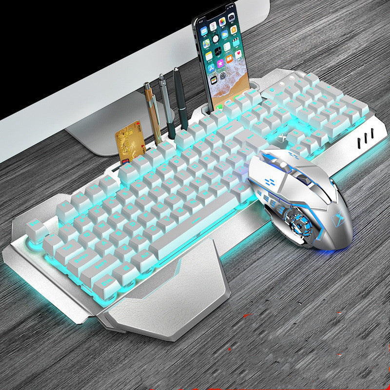 Rechargeable Wireless Keyboard Set