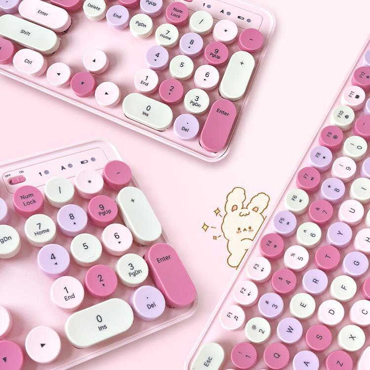Wireless Keyboard Suit Mute