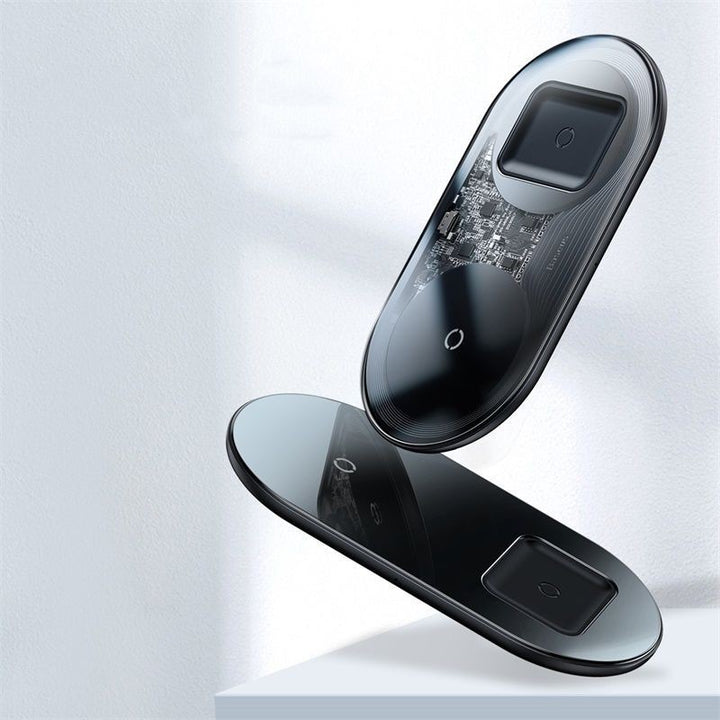 Two-in-one wireless charger