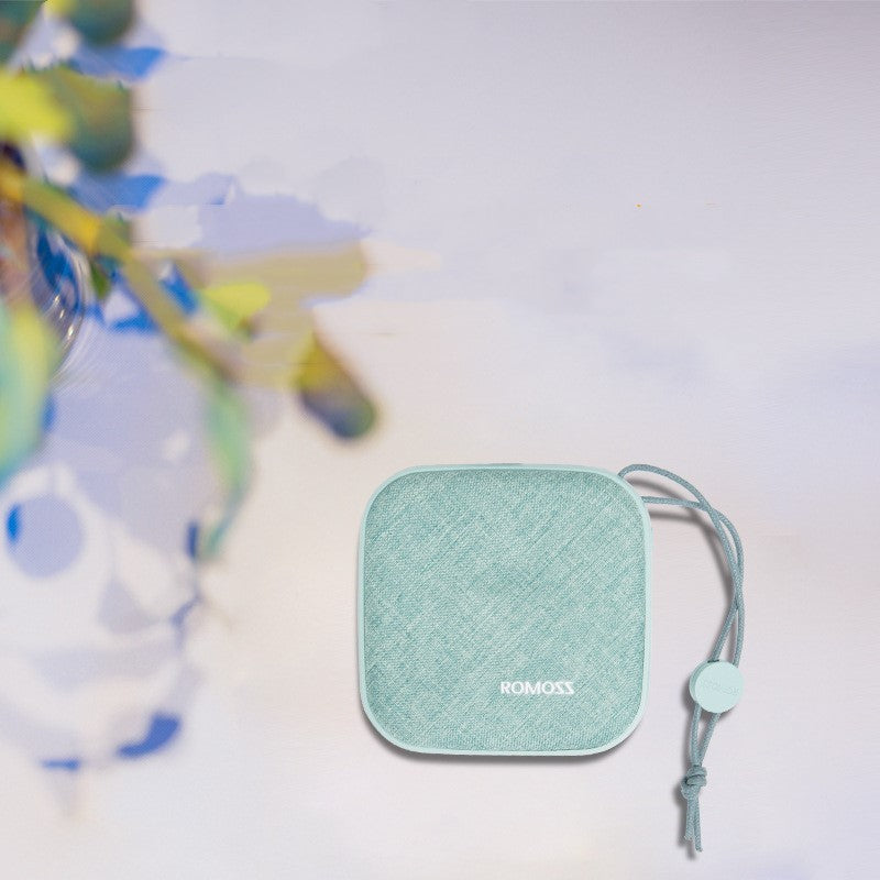 Linen art mini mobile power bank