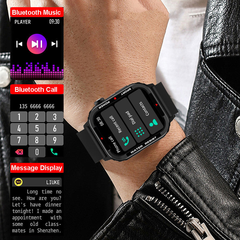 Bluetooth Sports Smartwatch Oxygen Monitoring