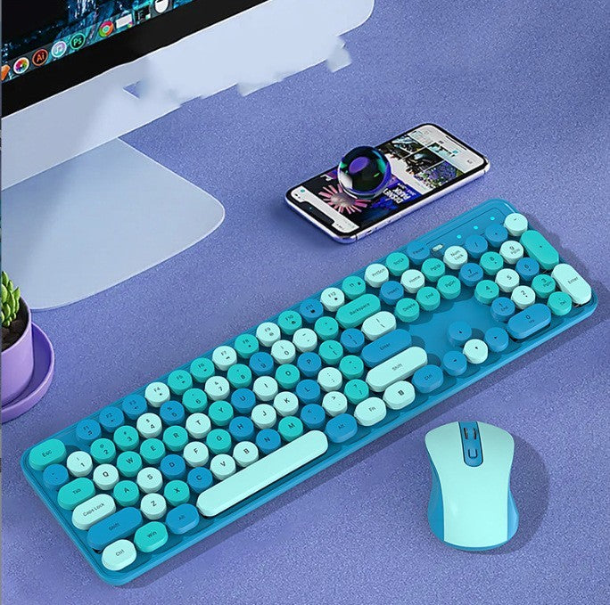 Wireless Keyboard Suit Mute