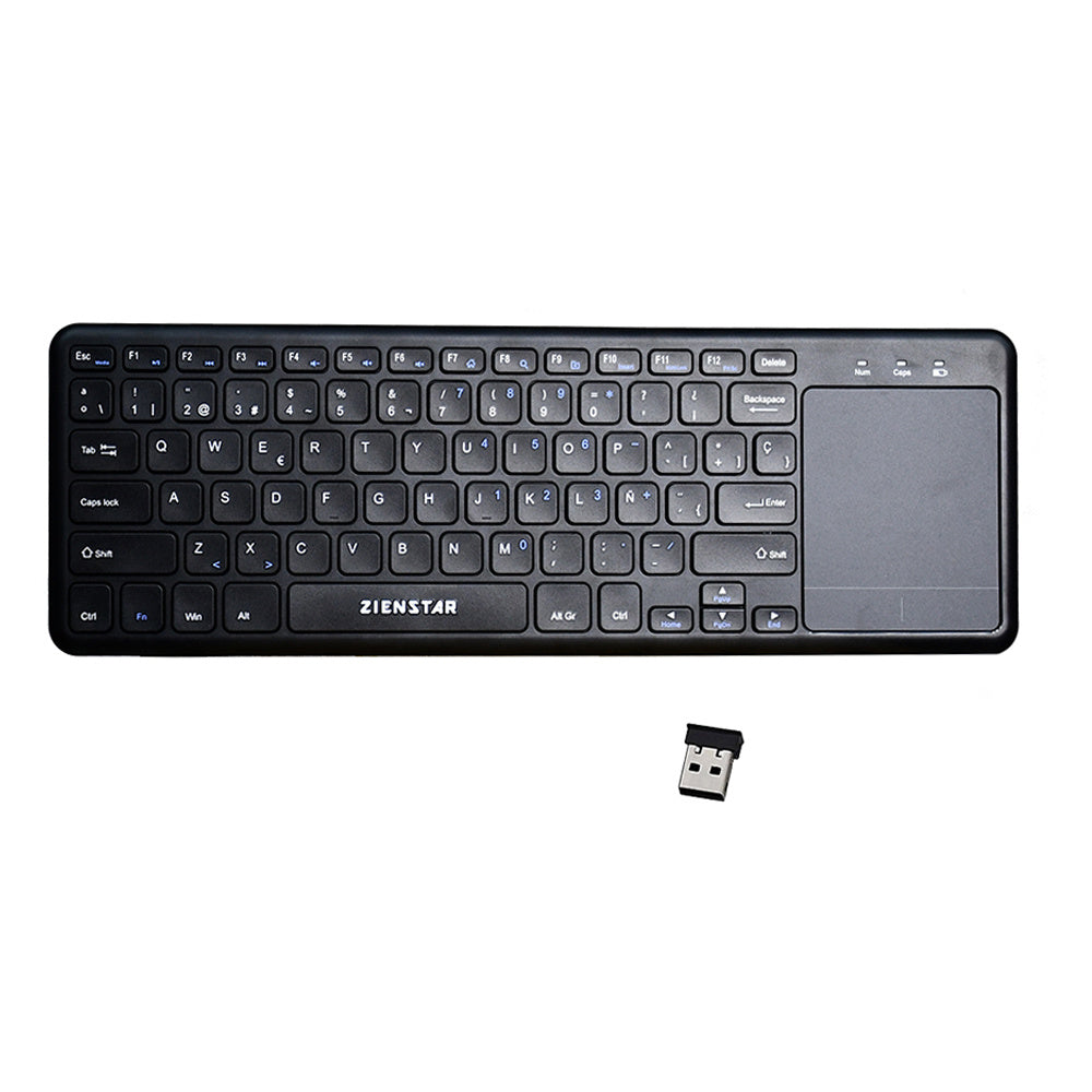 Portable lightweight wireless keyboard