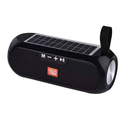 Solar charging bluetooth speaker