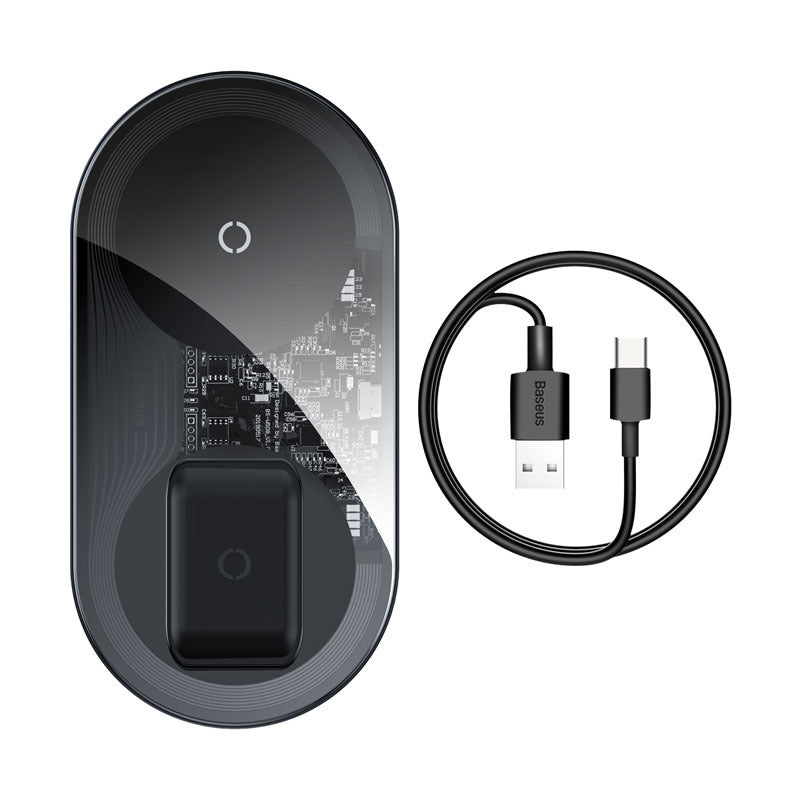 Two-in-one wireless charger