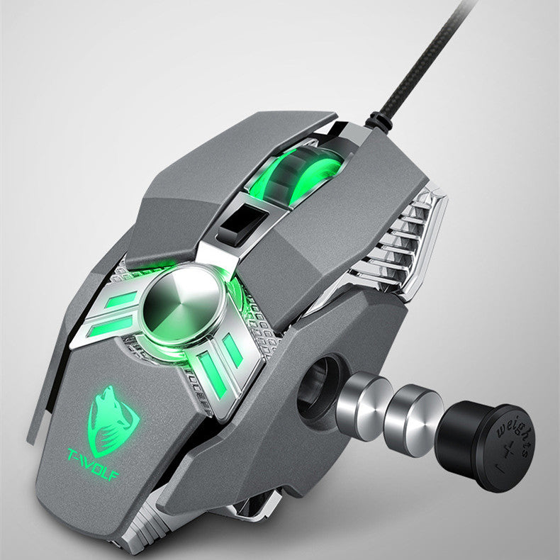 Luminous Weighted Gaming Mouse