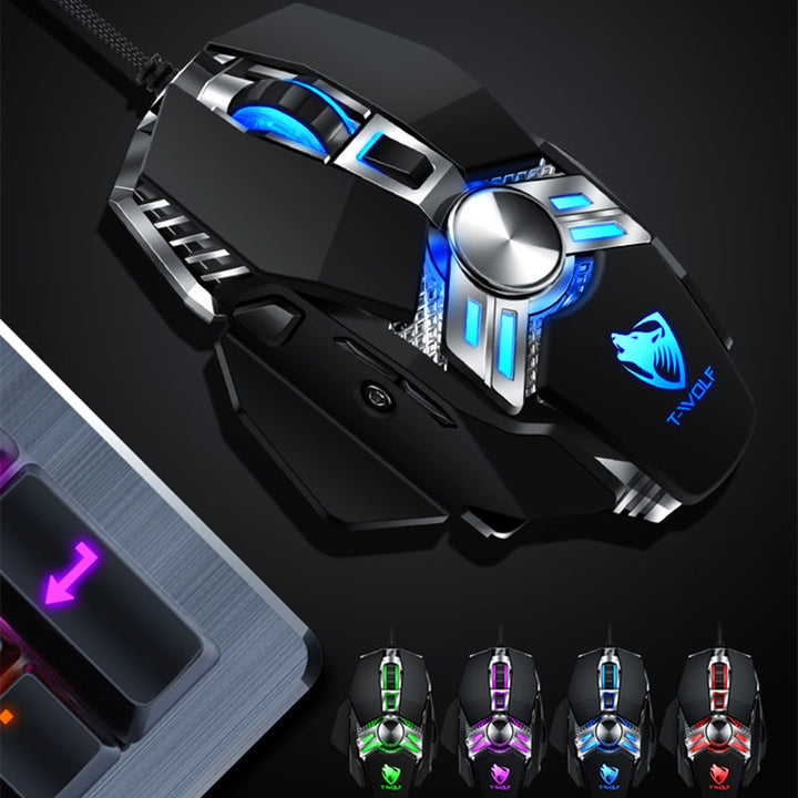 Luminous Weighted Gaming Mouse