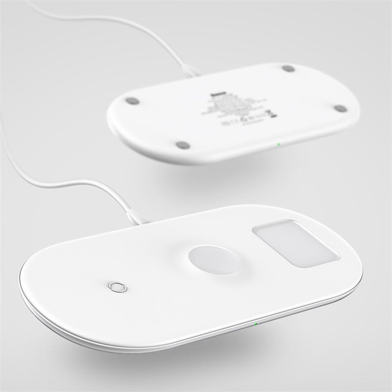 Smart three-in-one wireless charger
