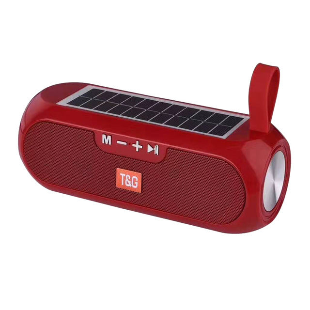 Solar charging bluetooth speaker