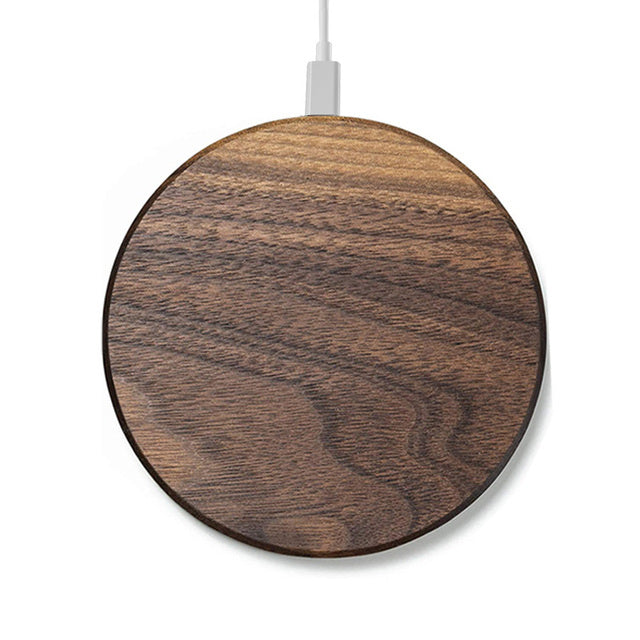 Slim Wooden Wireless Charger