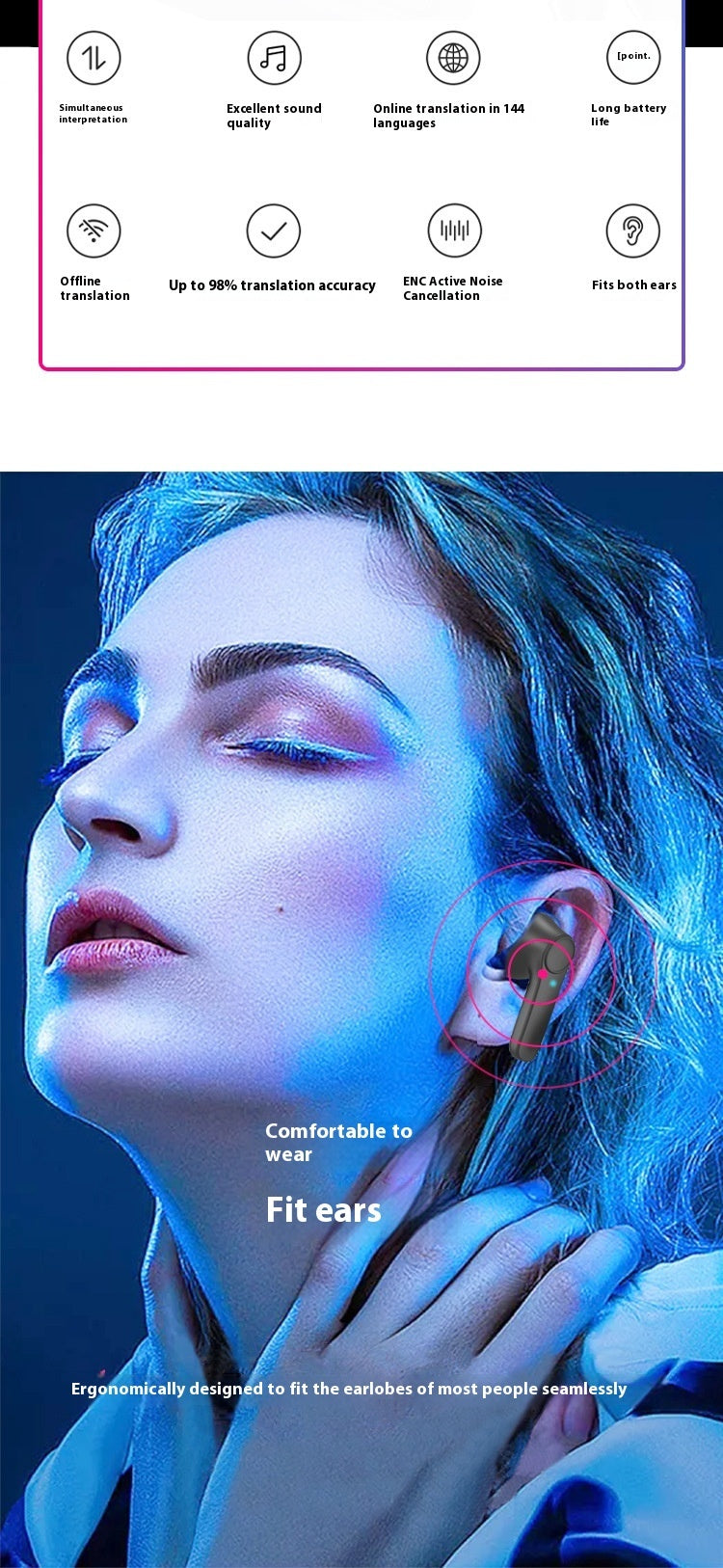 Wireless Bluetooth Headphones
