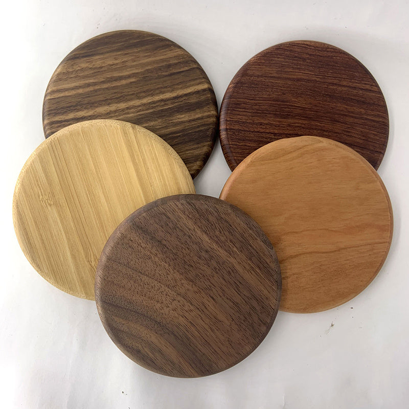 Slim Wooden Wireless Charger