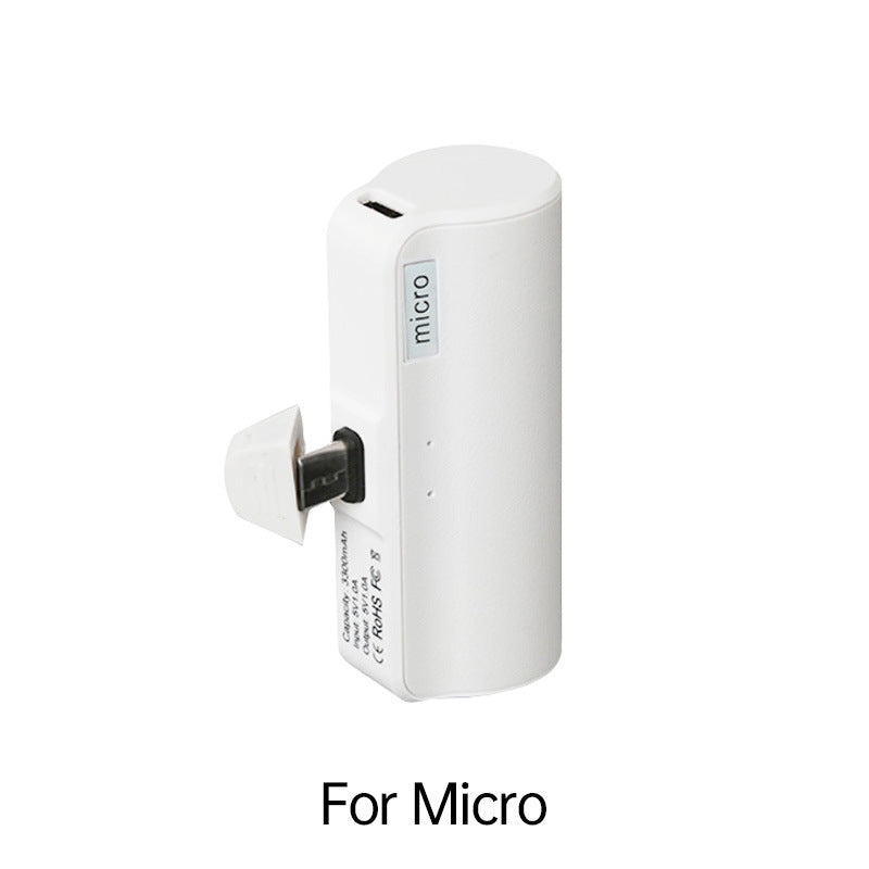 Mini Mobile Power Bank 3300mAh